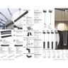 Шинопровод NOVOTECH KIT встраиваемого, накладного или подвесного монтажа 1м NV-135024